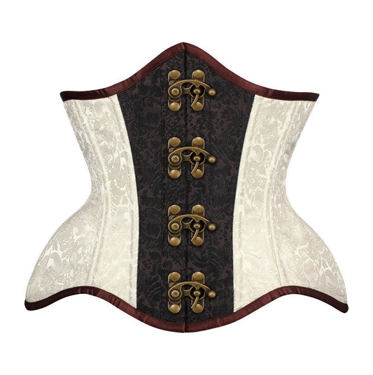 Heidi Authentic Steel Boned Underbust Waist Training C-lock Corset