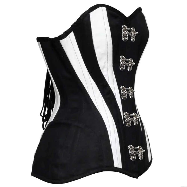 Kalliyan Gothic Authentic Steel Boned Overbust Corset