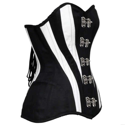 Kalliyan Gothic Authentic Steel Boned Overbust Corset