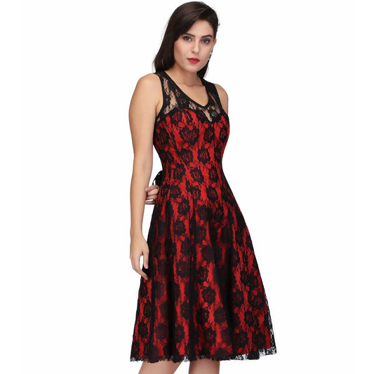 Ilaria Gothic Mesh Corset Dress - Corset Revolution